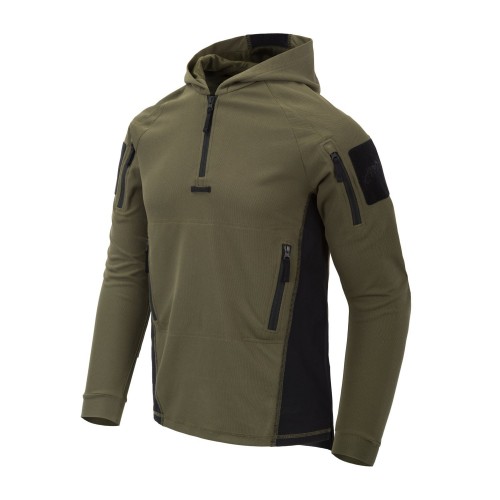 Helikon Range Hoodie (TopCool) (OD/BK), Manufactured by Helikon, this hoodie is lightweight, and designed explicitly for shooting specialists